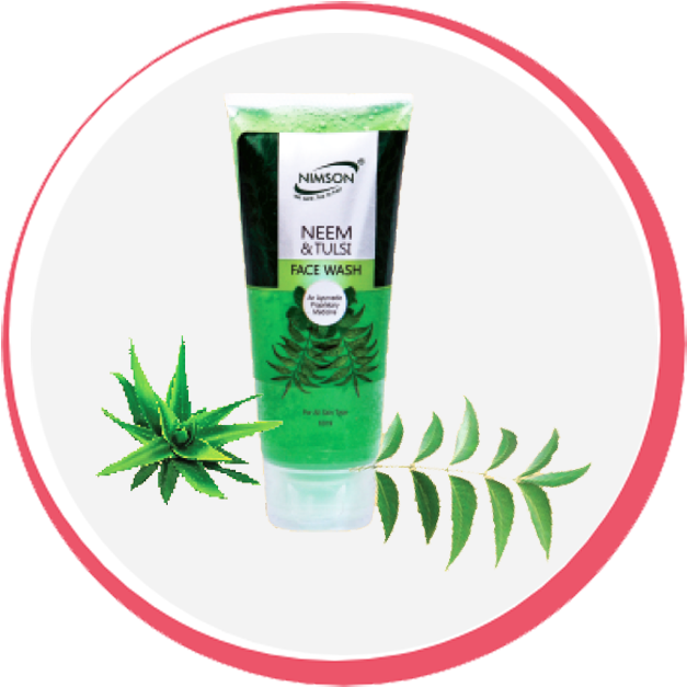 Neem Tulsi Tea Tree Face Wash 60ml - Neem Leaf (700x690), Png Download