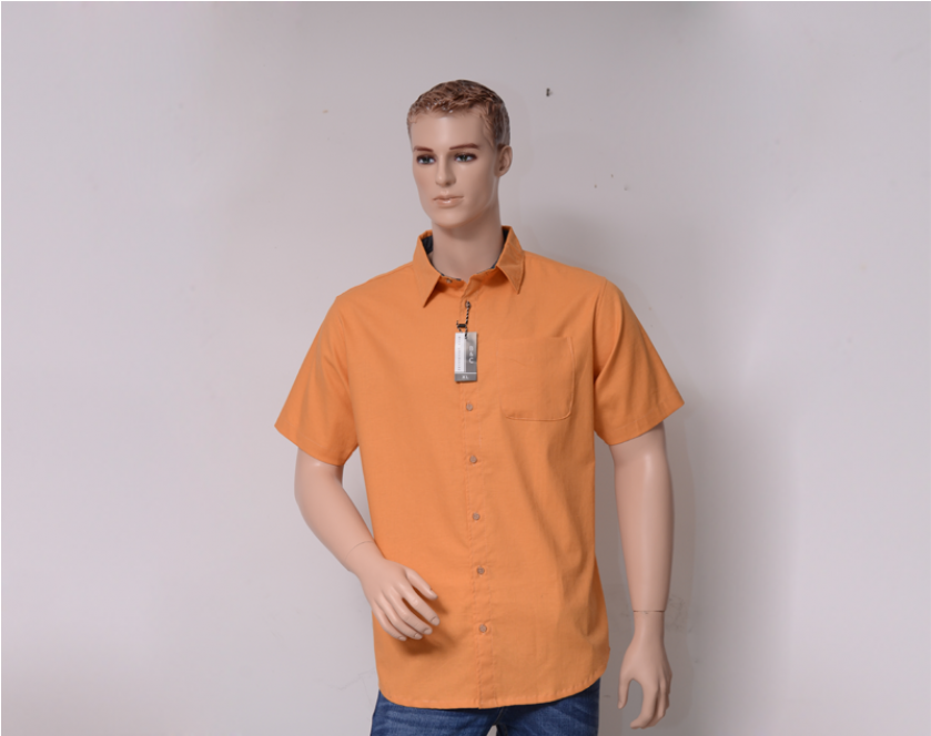 Gents Linen Shirt S - Man (838x1000), Png Download