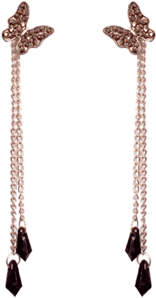 Tassel Drops Earrings Earrings - Chain (540x540), Png Download