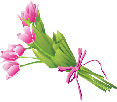 Happy Birthday “week” Wishes - Flowers Bouquet Png Clipart (400x349), Png Download
