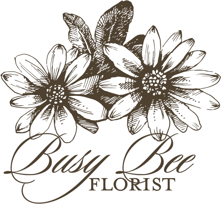 Download Busy Bee Florist Illustration Full Size PNG Image PNGkit