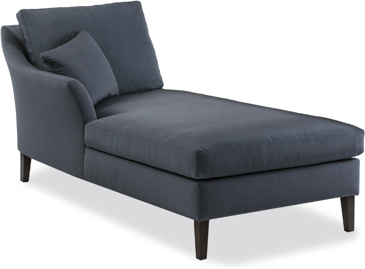 The Slender Wooden Legs Create A Certain Lightness, - Sleeper Chair (780x560), Png Download