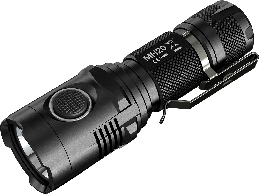Nitecore Mh20 Rechargeable Led-torch, Neutral White (1200x1200), Png Download