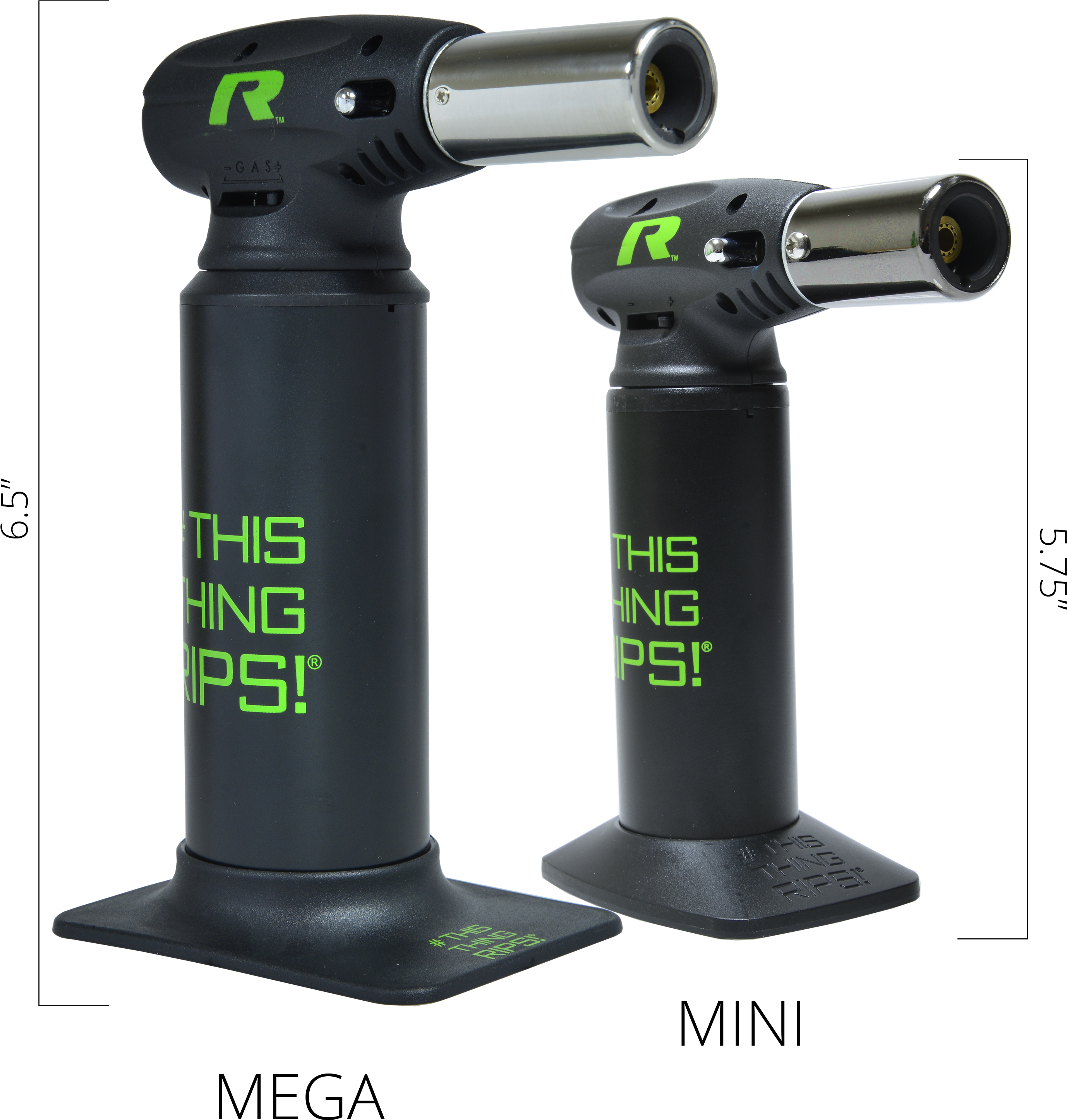 Msrp - $34 - - Thing Rips Stok R Series Mini Torch Lighter (3212x3619), Png Download