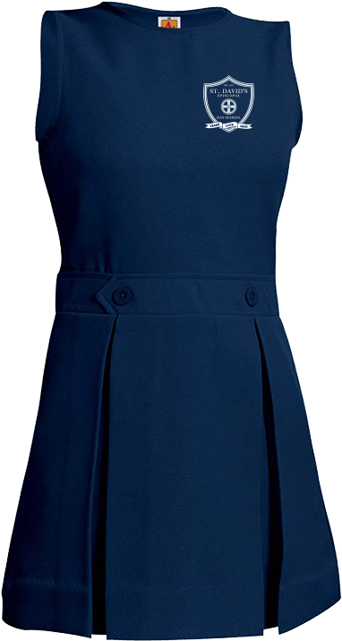 Sdeds Girls Twill Jumper - Little Black Dress (401x800), Png Download