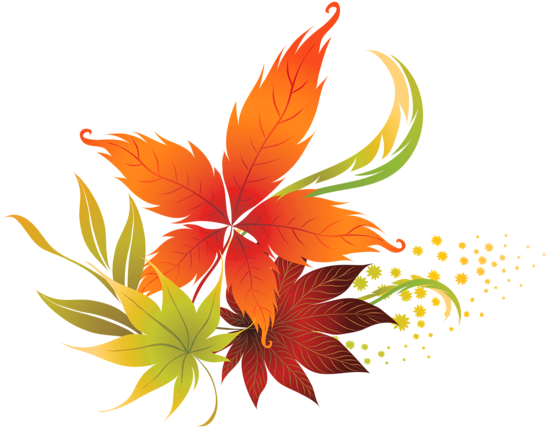 Gallery Free Clipart Picture&hellip Fall Png Leaves - Fall Leaves Free Clip Art (600x478), Png Download