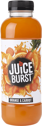 Juice Burst Orange & Carrot - Juice Burst Orange And Carrot (500x666), Png Download