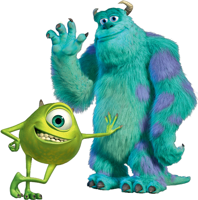 Source - - Disney Mike And Sulley (720x768), Png Download
