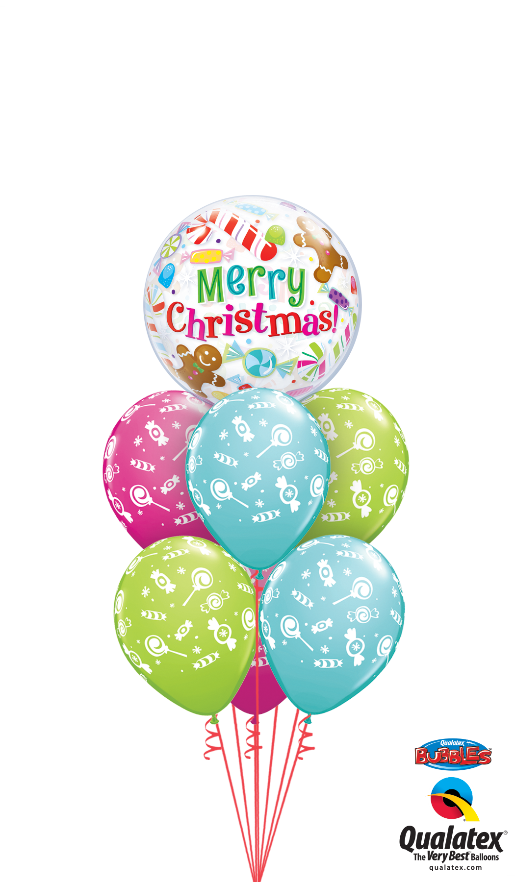 Merry Christmas Bubble 2 (1050x1800), Png Download