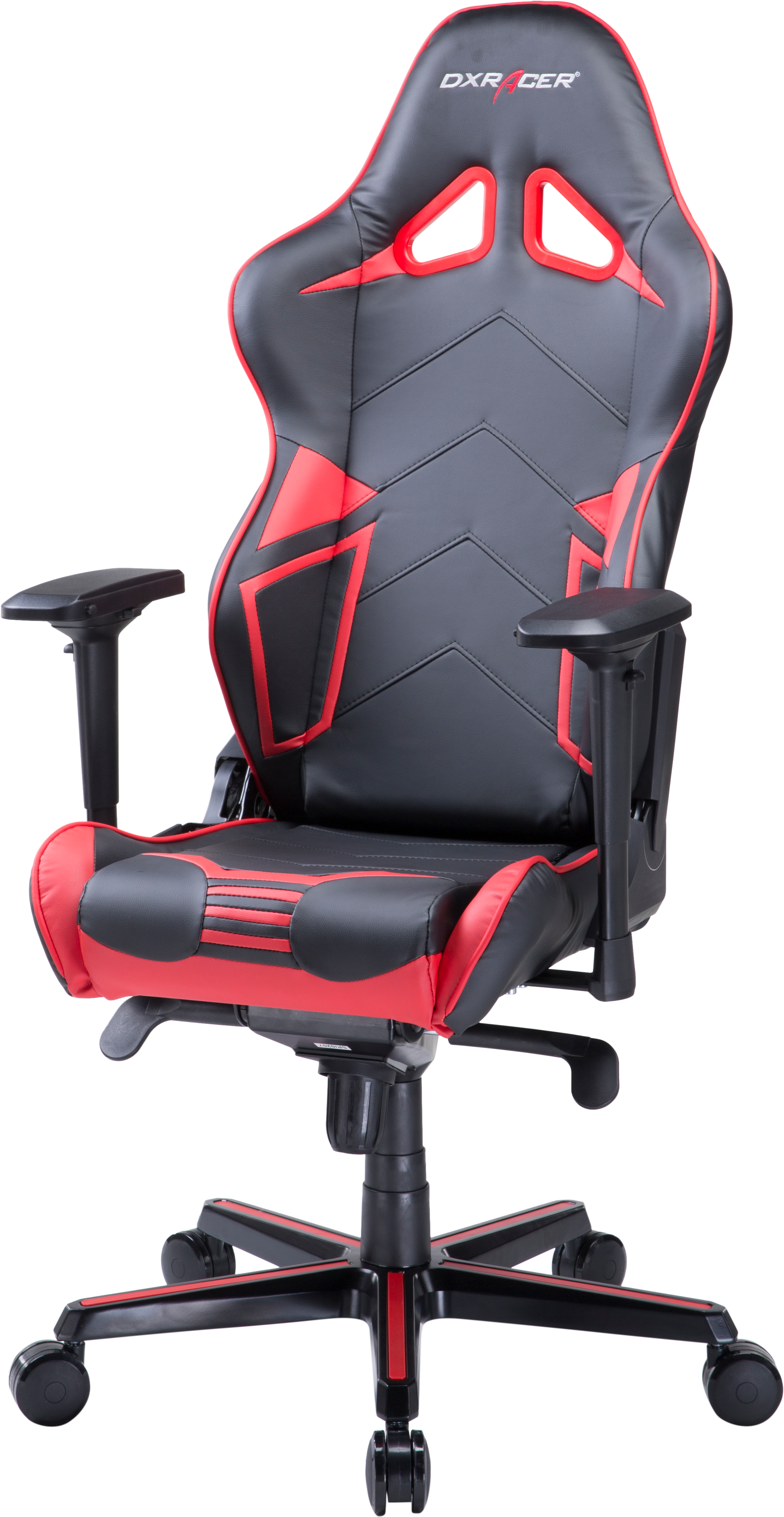 Dxracer Racing Series Black And Red (4638x4638), Png Download