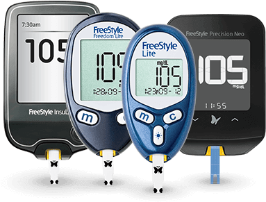 Blood Glucose Monitoring System - Freestyle Precision Neo Blood Glucose Monitoring System, (430x320), Png Download