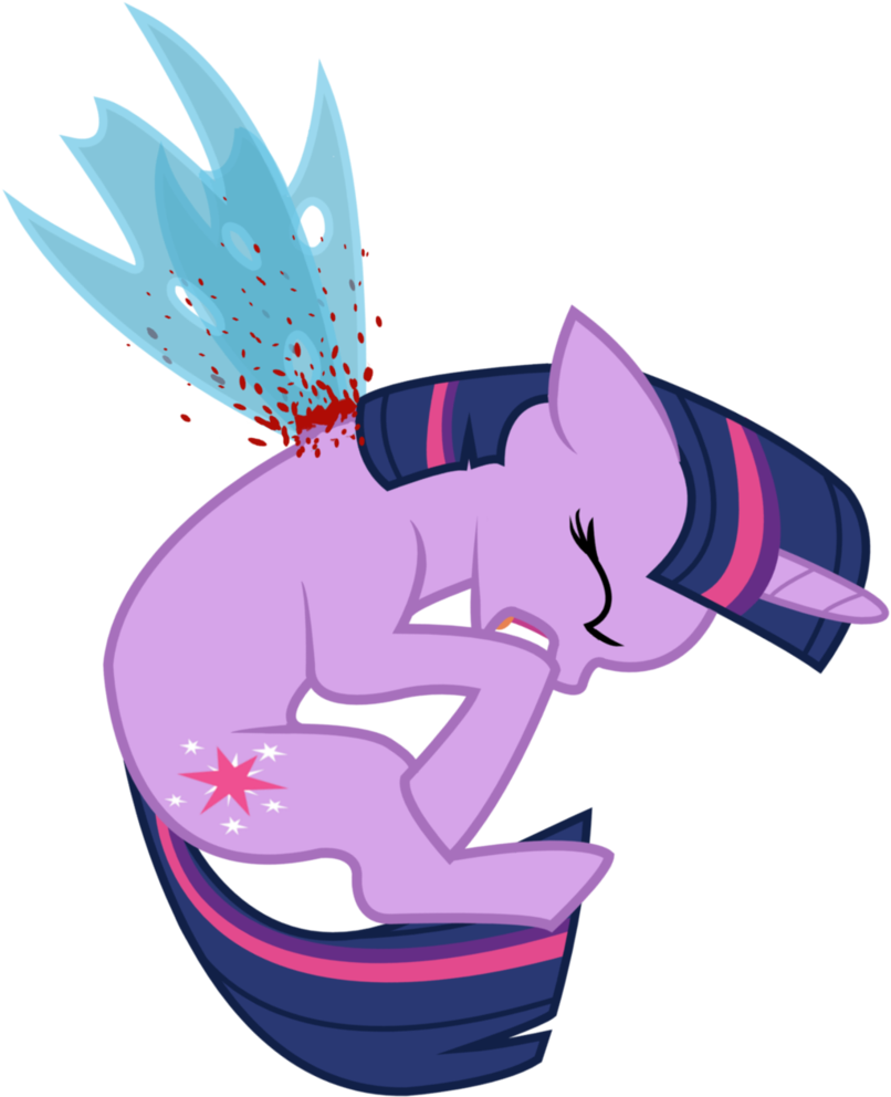 Totallynotabronyfim, Blood, Changeling, Grimdark, Solo, - My Little Pony Twilight Sparkle With Wings (806x992), Png Download
