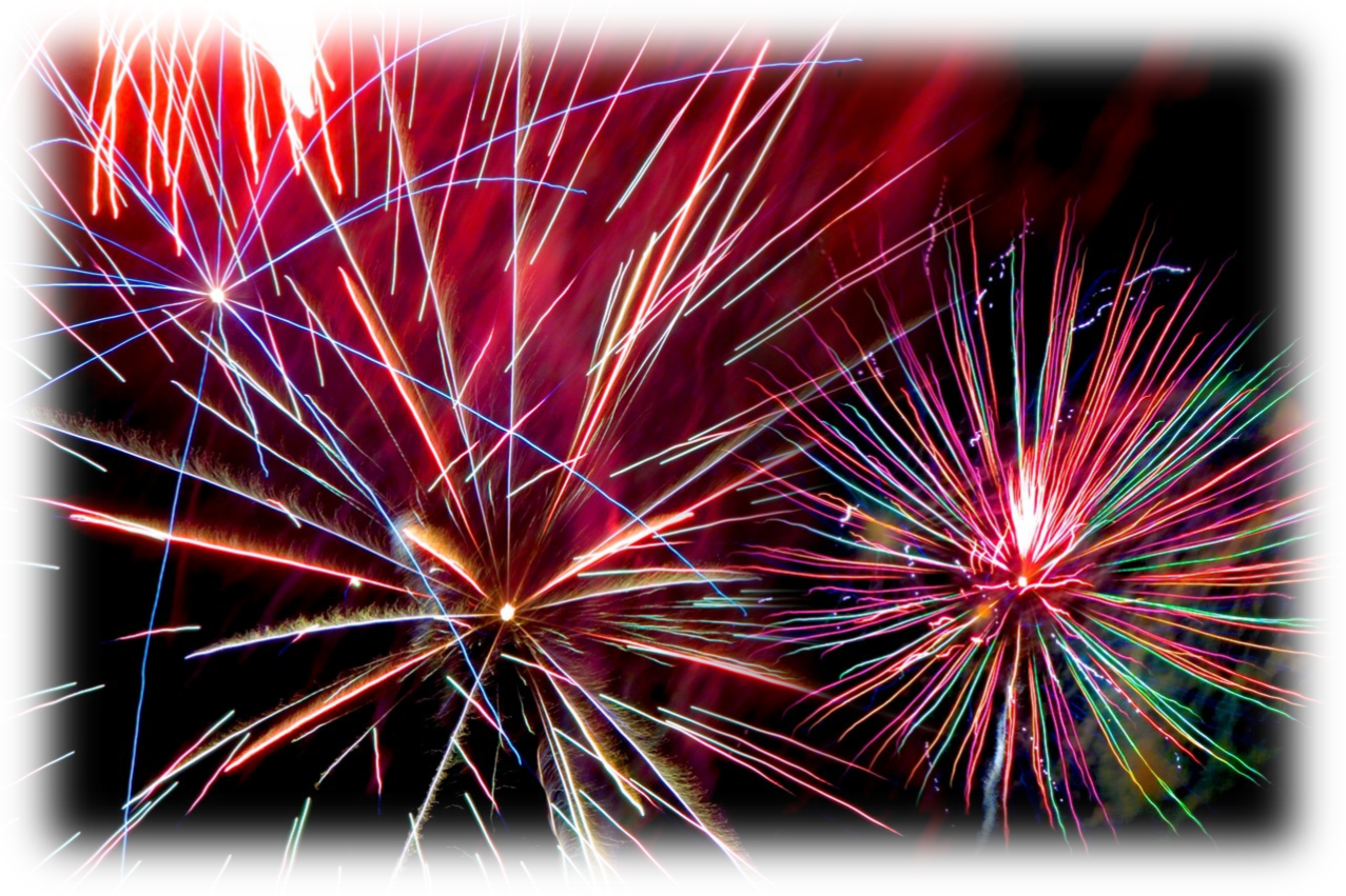 Fireworks Soft (1277x851), Png Download