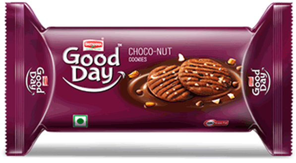 Britannia Good Day Fresh Bake Choclate And Nut Cookies - Britannia Good Day Choco Nut Cookies (660x450), Png Download