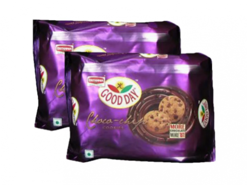 Britannia Good Day Choco Chips (500x500), Png Download