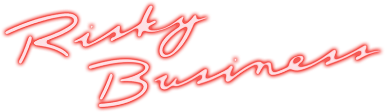 Risky Business Movie Logo - Film (800x310), Png Download