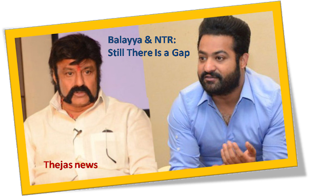 Balakrsihna's No Word About Jr Ntr Young Tiger Ntr's - Ntr Balayya (640x442), Png Download