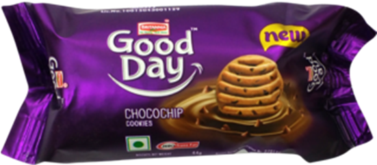 Britannia Good Day Chocochip Cookies 44 G - Britannia Good Day Butter Cookies 150 Gm (550x550), Png Download
