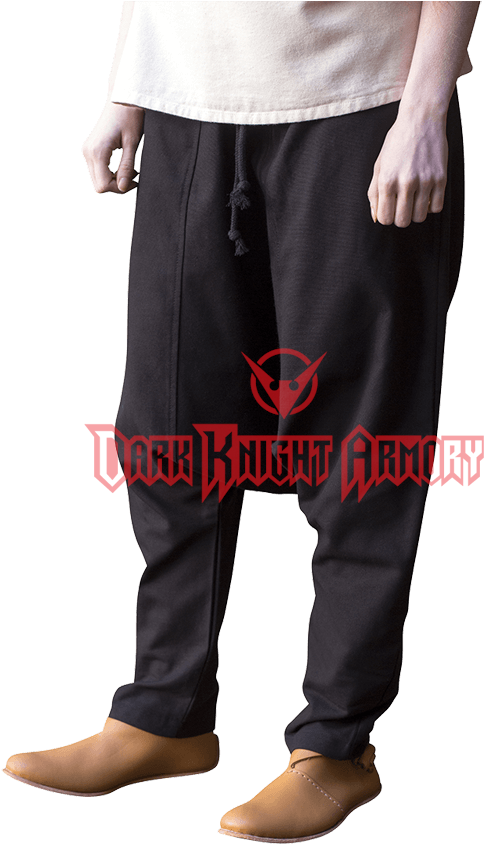 Viking Salwar Pants - Mittelalter Hose Frauen, Pluderhose - Schwarz (850x850), Png Download