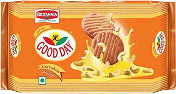 Britannia Good Day Cashew Rich Cookies - Britannia Good Day Cashew (660x450), Png Download