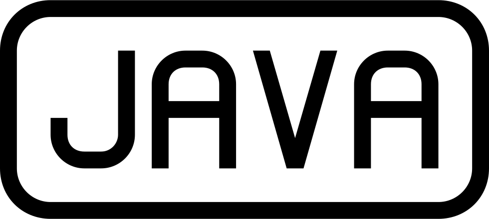 Java File Type Rounded Rectangular Outlined Interface - Java Class File (980x440), Png Download