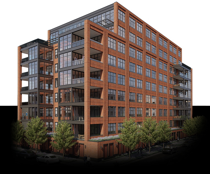 Exterior Rendering Of Hayden West Loop - Hayden West Loop (725x602), Png Download