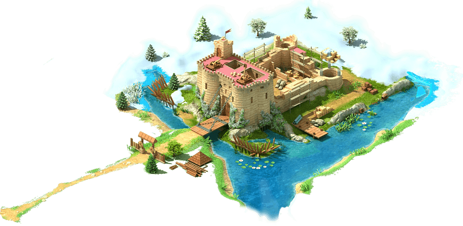 Northern Castle Construction - Construction (949x464), Png Download