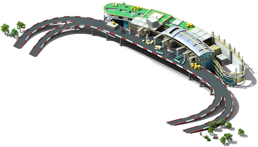 Airport Terminal Construction - Megapolis Airport Png (844x481), Png Download