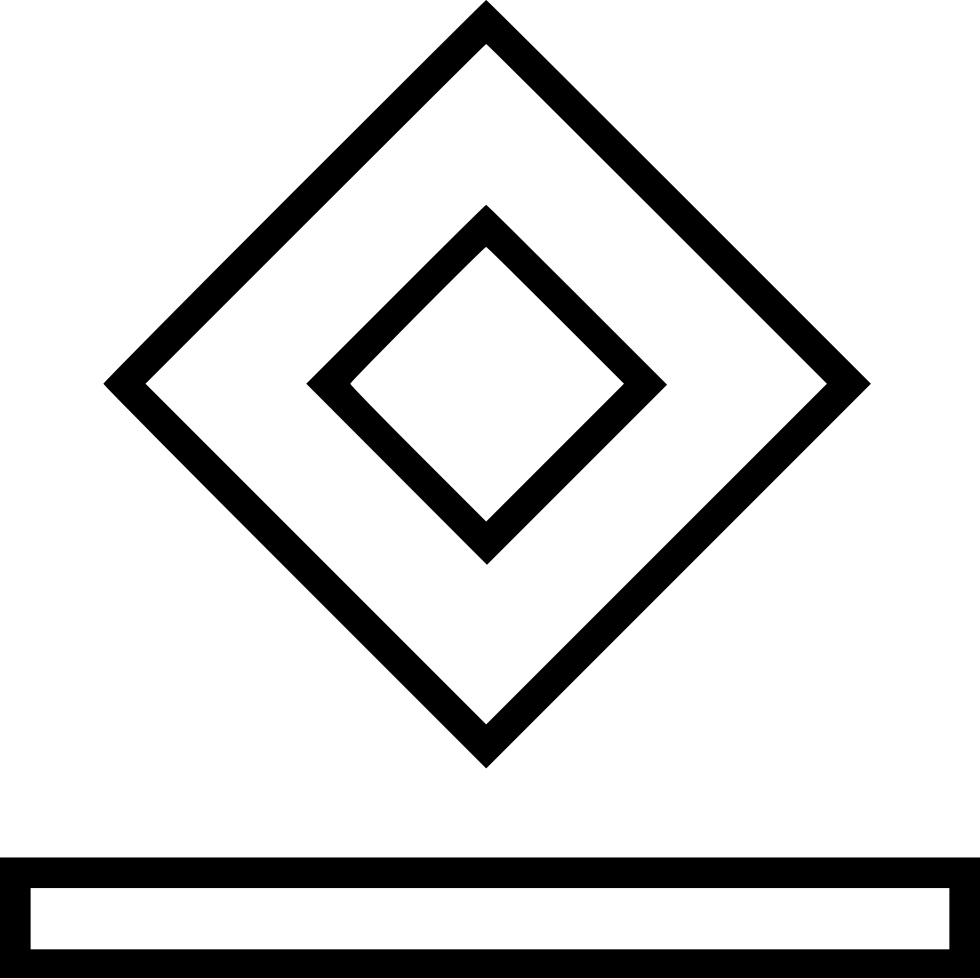 Design Hexagon Top Shadow - Geometry (980x979), Png Download