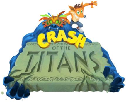 Crash Of The Titans Mobile - Crash Of The Titans Logo (430x350), Png Download