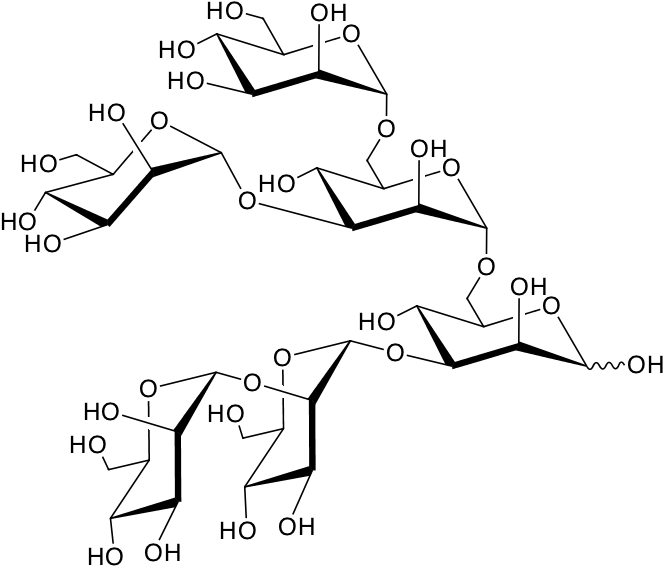 Structure Of Man [man(a6)]man(a6) - Aglycon (672x576), Png Download