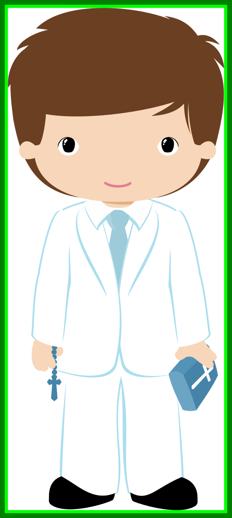 Marvelous Zwd Watch Dressup Boy Png Minus Clipart Of - Clipart Communion Boy Png (741x1650), Png Download