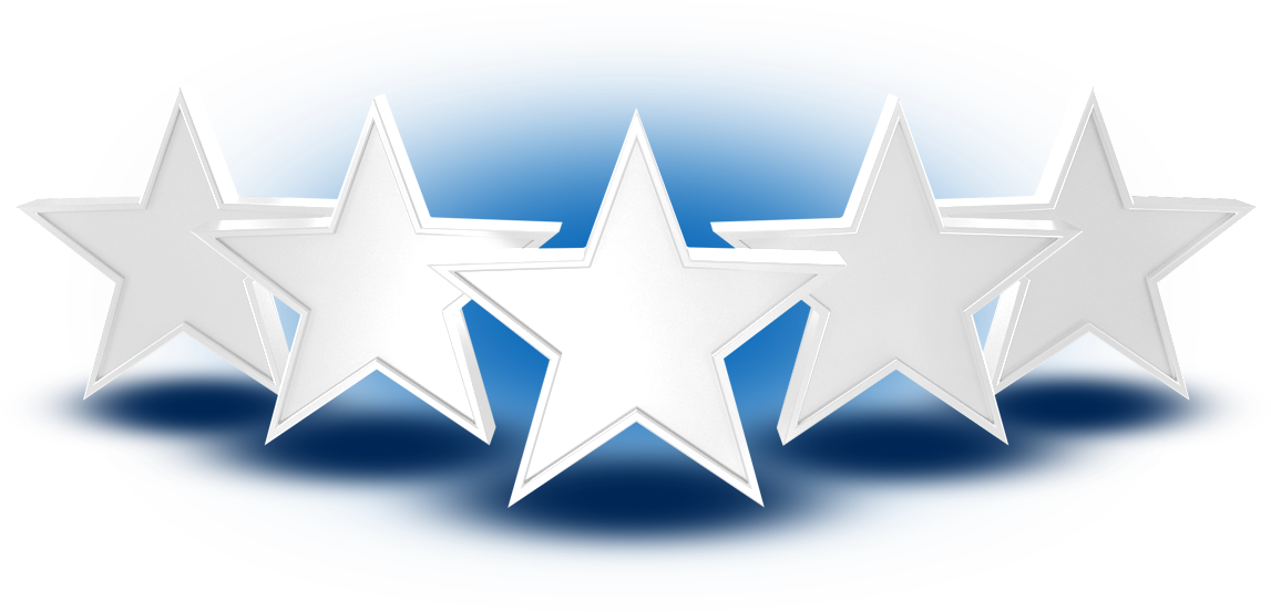 3d White 5star Featuredcontent - Finance (1150x700), Png Download