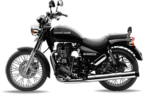 Thunderbird - Royal Enfield Rumbler 350 (520x318), Png Download