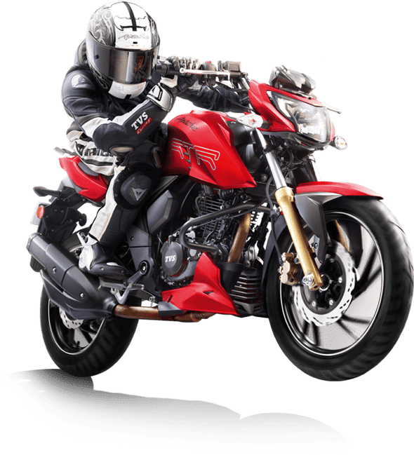 Tvs Apache Rtr 200 Race (589x675), Png Download