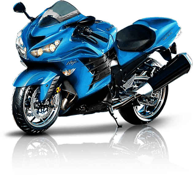 Latest Bikes - Kawasaki Zx14r Ninja (640x616), Png Download