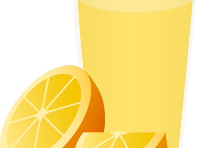 Drawn Glass Fruit Juice - Minimalism (640x480), Png Download