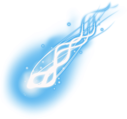 Best Editing Effects - Blue Glowing Lines Png (500x500), Png Download