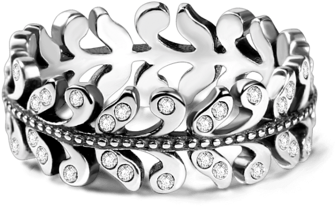 Eternity Rings Soufeel Garland Eternity Ring Sterling (750x750), Png Download