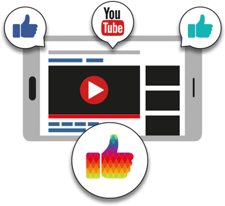 Youtube Video Likes - Lion (500x500), Png Download