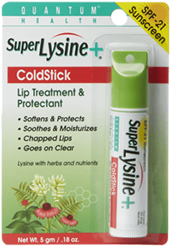 Quantum Nutrition Inc - Super Lysine Plus Coldstick With Spf21 Quantum 1 Stick (368x368), Png Download