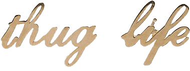 Thug Life Transparent Images Png Thug Life Transparent - Calligraphy (800x1067), Png Download