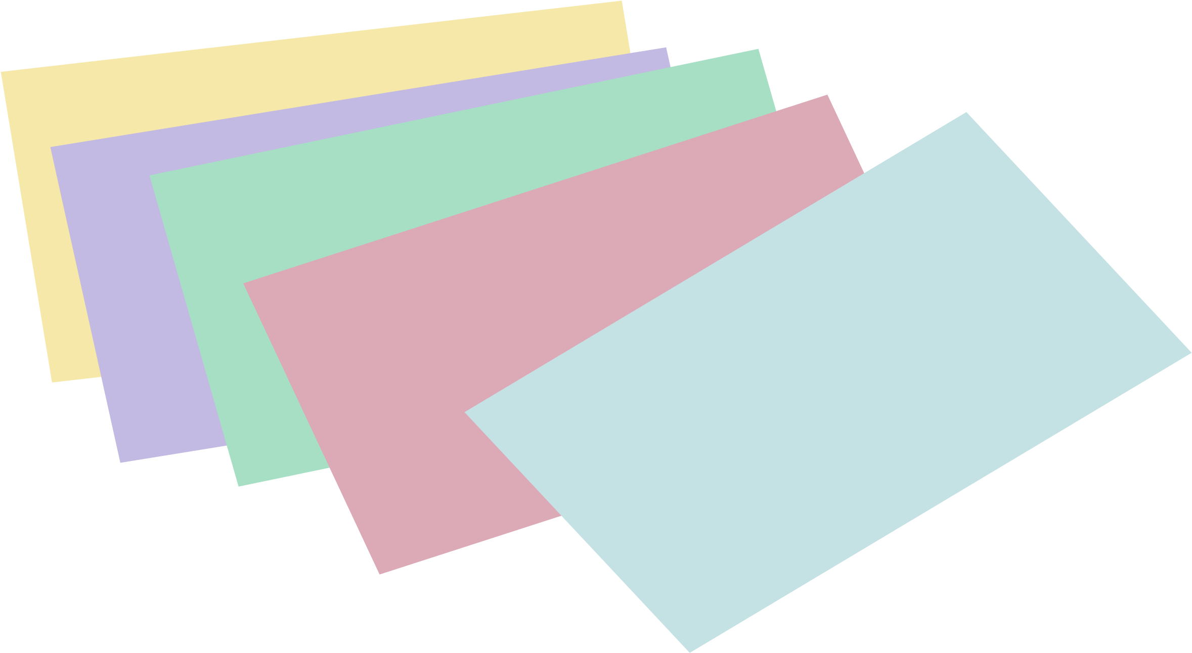 This Free Icons Png Design Of Stack Of Unlined Colored (2400x1655), Png Download
