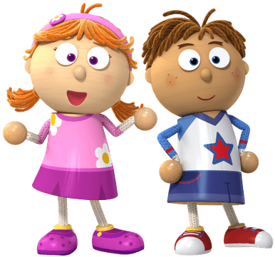 Tallulah And Tommy - Tickety Toc (400x400), Png Download