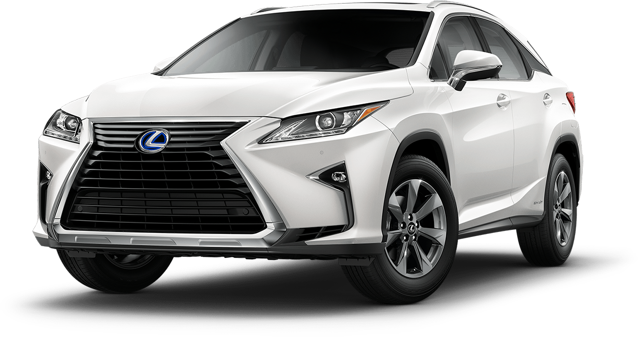 Car - Lexus Rx 450h 2018 White (1400x1400), Png Download