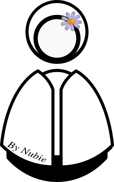 How To Set Use Stylish Hijab Clipart - Clip Art (372x593), Png Download