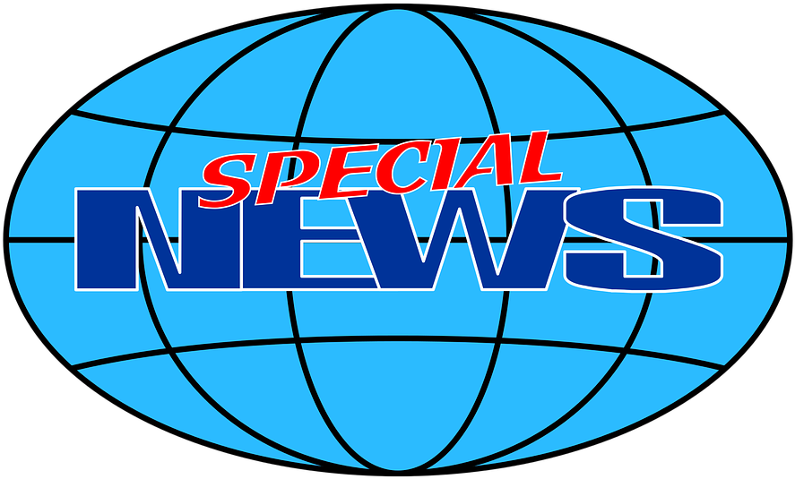 Vector, News, Coverage, Globe, World, Special, Blue - Vector Graphics (960x678), Png Download