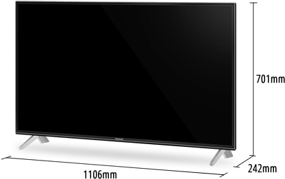 49" Ultra Hd 4k Hdr Led Television - Panasonic Tx 49fx700e (561x455), Png Download