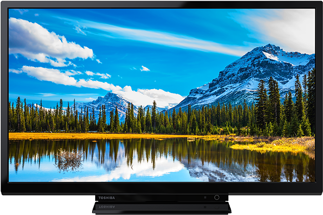 24l1863dg Led Tv - Toshiba 32w2863db (640x640), Png Download