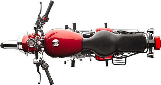 Bullet Electra - Royal Enfield 350 Es (600x463), Png Download